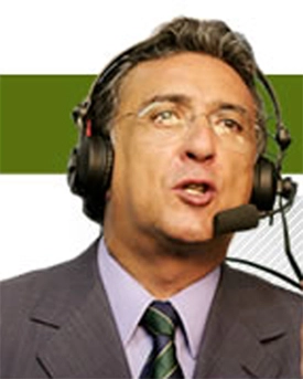 Vejam Galvão em foto do início da década de 2000. Um ícone da Rede Globo que divide o coração dos brasileiros