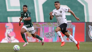 O atacante Rony foi um dos jogadores do Verdão diagnosticados com o coronavírus. Foto: Cesar Greco