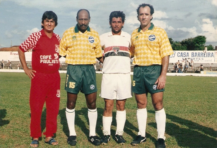 Luiz Carlos Ferreira, Edu Bala, Buda e Batista. Foto enviada por Luiz Carlos Ferreira