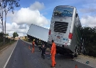 Acidente com ônibus do Bahia sub-15 deixa dois mortos e dez feridos