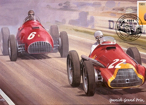 Mundial da F1 - 1951  - Ano do primeiro título de Fangio