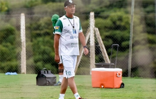Lisca comandou trabalho no CT Lanna Drumond. Foto: Mourão Panda / AFC