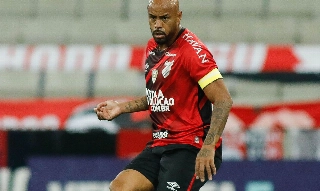 Thiago Heleno marcou o gol da vitória do Furacão. Foto: Divulgação