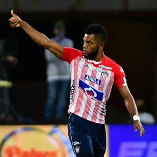 Borja vive bom momento na Colômbia e marcou seis gols nos últimos seis jogos do Junior. Foto: Facebook/Reprodução