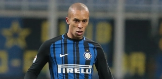 Zagueiro em ação pela Internazionale. Foto: Emilio Andreoli/Getty Images/Via UOL