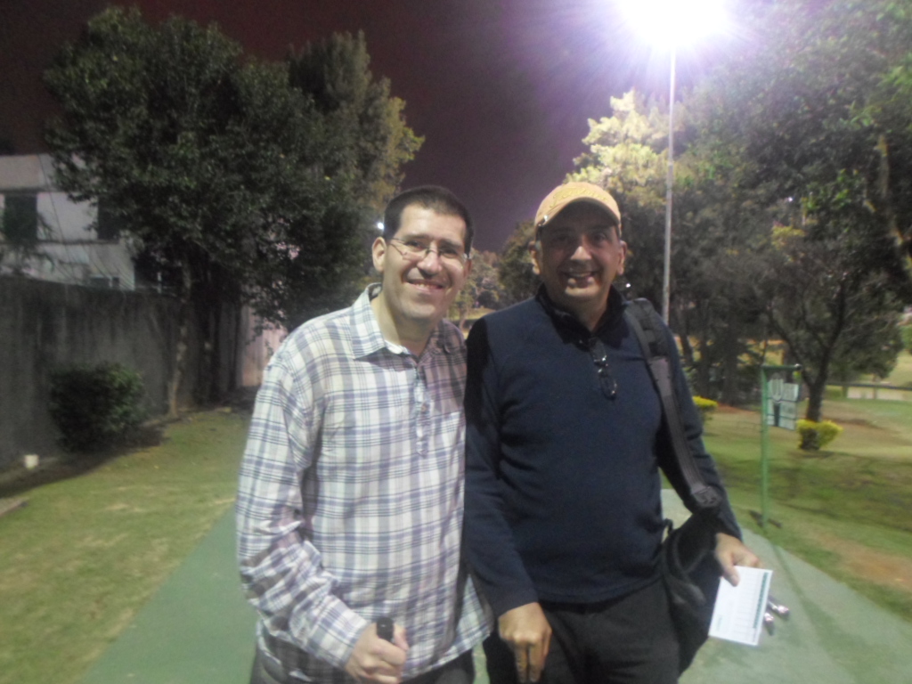 Entrevista do jornalista Maurício Sabará realizada no Embrase Golf Center