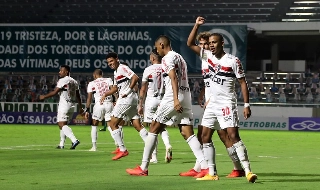 Tricolor ocupa a liderança do Brasileiro com 44 pontos, dois a mais que o segundo colocado Atlético-MG. Foto: Rubens Chiri / saopaulofc.net