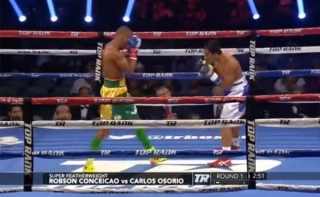 Robson Conceição segue invicto no boxe profissional