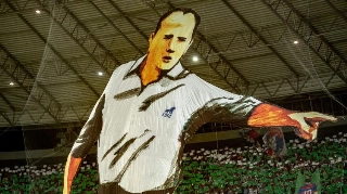 O goleiro recebeu homenagens dos dois lados, pois também já virou ídolo do Fortaleza