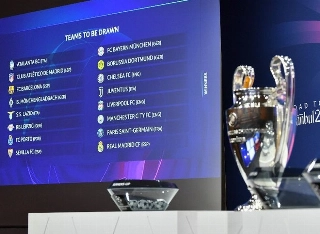 Oitavas de final da Liga dos Campeões serão disputadas entre fevereiro e março de 2021. Foto: Uefa/Divulgação