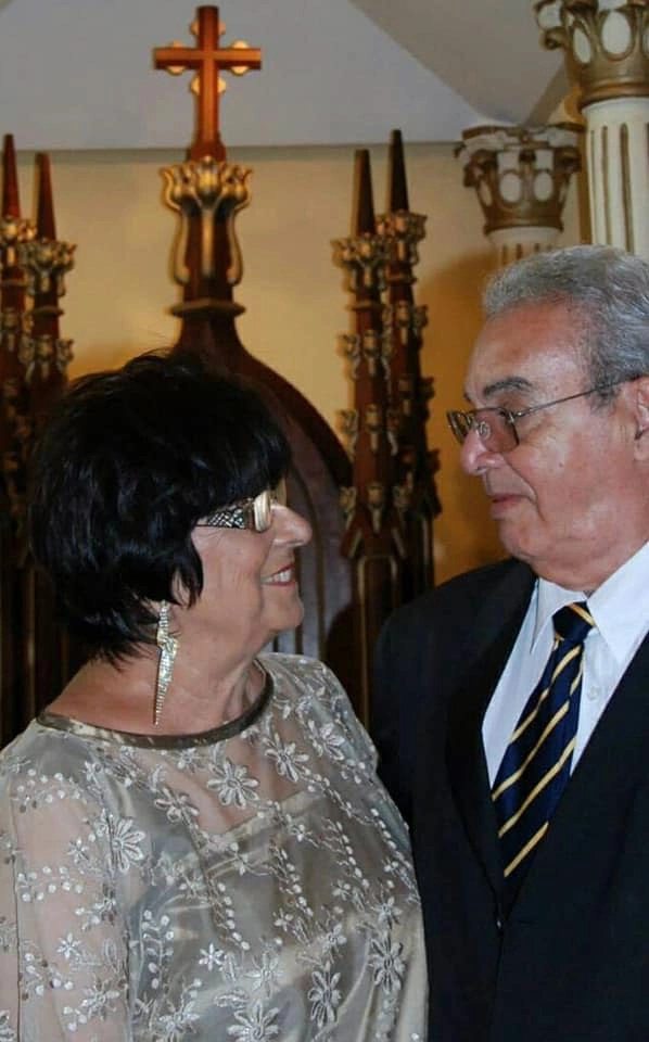 Dona Walda e o ex-goleiro Ita, amor que atravessou décadas