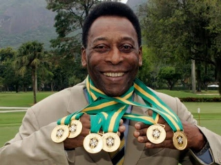 Rei do Futebol em 2010, em cerimônia promovida pela CBF. Foto: Divulgação