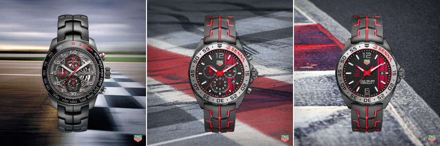 TAG Heuer presta homenagem a Ayrton Senna com tr s modelos de