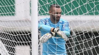 Weverton estará na meta alviverde. Foto: Cesar Greco/Palmeiras