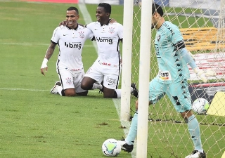 Equipe paulista abriu o placar na primeira etapa. Foto: Divulgação/Corinthians