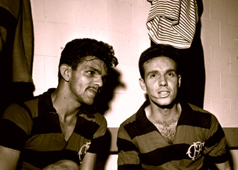 Dida e Zagallo formaram bela dupla no Flamengo