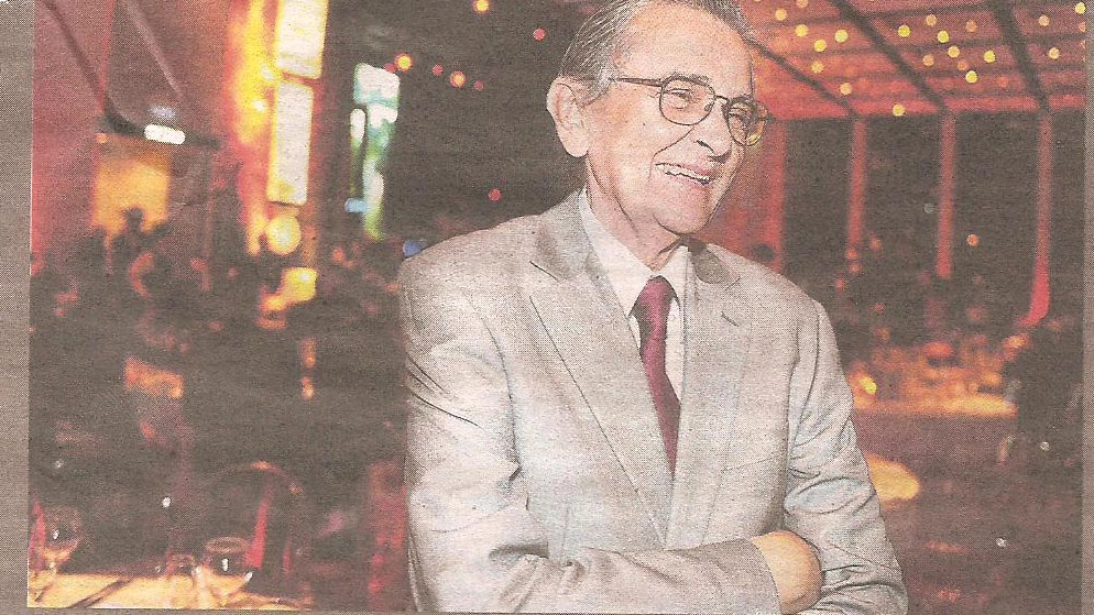 O grande ídolo Larry Pinto de Faria foi destaque de jornal