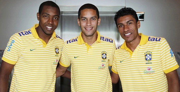 Da esquerda para a direita, Rômulo, Renato Abreu e Paulinho. Foto: Reprodução do site Super Vasco