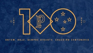 Clube celeste chega ao seu centenário buscando reencontrar suas glórias. Imagem: Divulgação/Cruzeiro