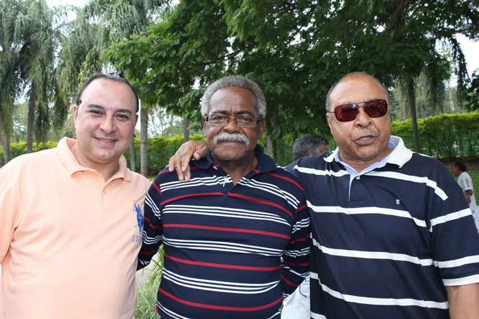 Da esquerda para a direita, Artur Eugênio, Coutinho e Modesto. Foto enviada por Artur Eugênio