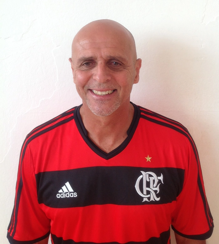 Júlio César Urigeller, em 2014. Foto: Reprodução do site Flamengo Master