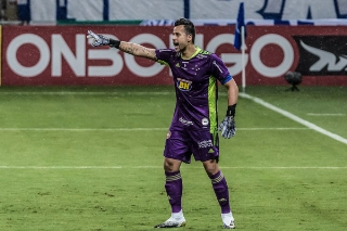 Fábio estará na meta celeste nesta sexta-feira. Foto: Gustavo Aleixo/Cruzeiro