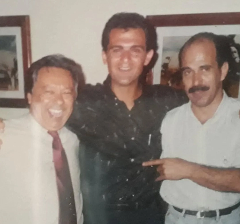 Juarez Soares, Marcelo Bianconi e Mário Sérgio, em foto dos anos 90