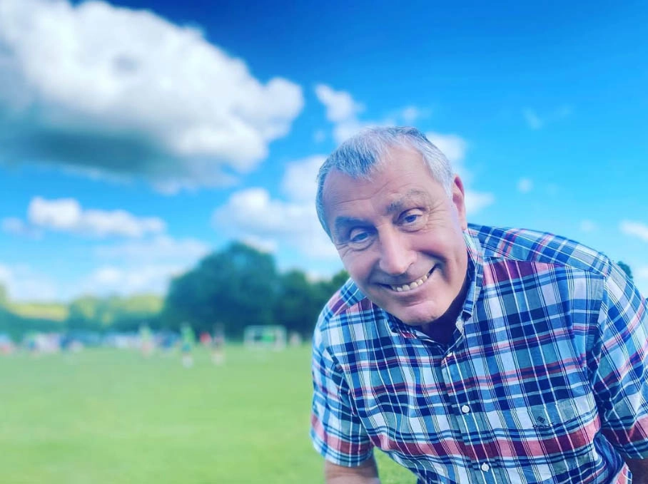 Em 22 de julho de 2022. Foto: arquivo pessoal de Peter Shilton