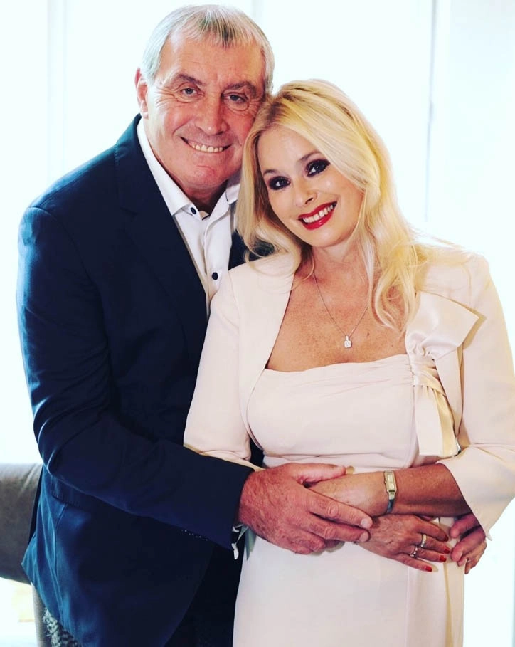 O feliz casal Peter e Steph em 31 de maio de 2022. Foto: arquivo pessoal de Peter Shilton