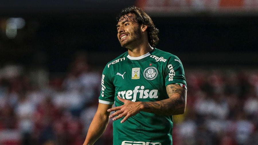 Ricardo Goulart lamenta chance perdida pelo Palmeiras contra o São Paulo
