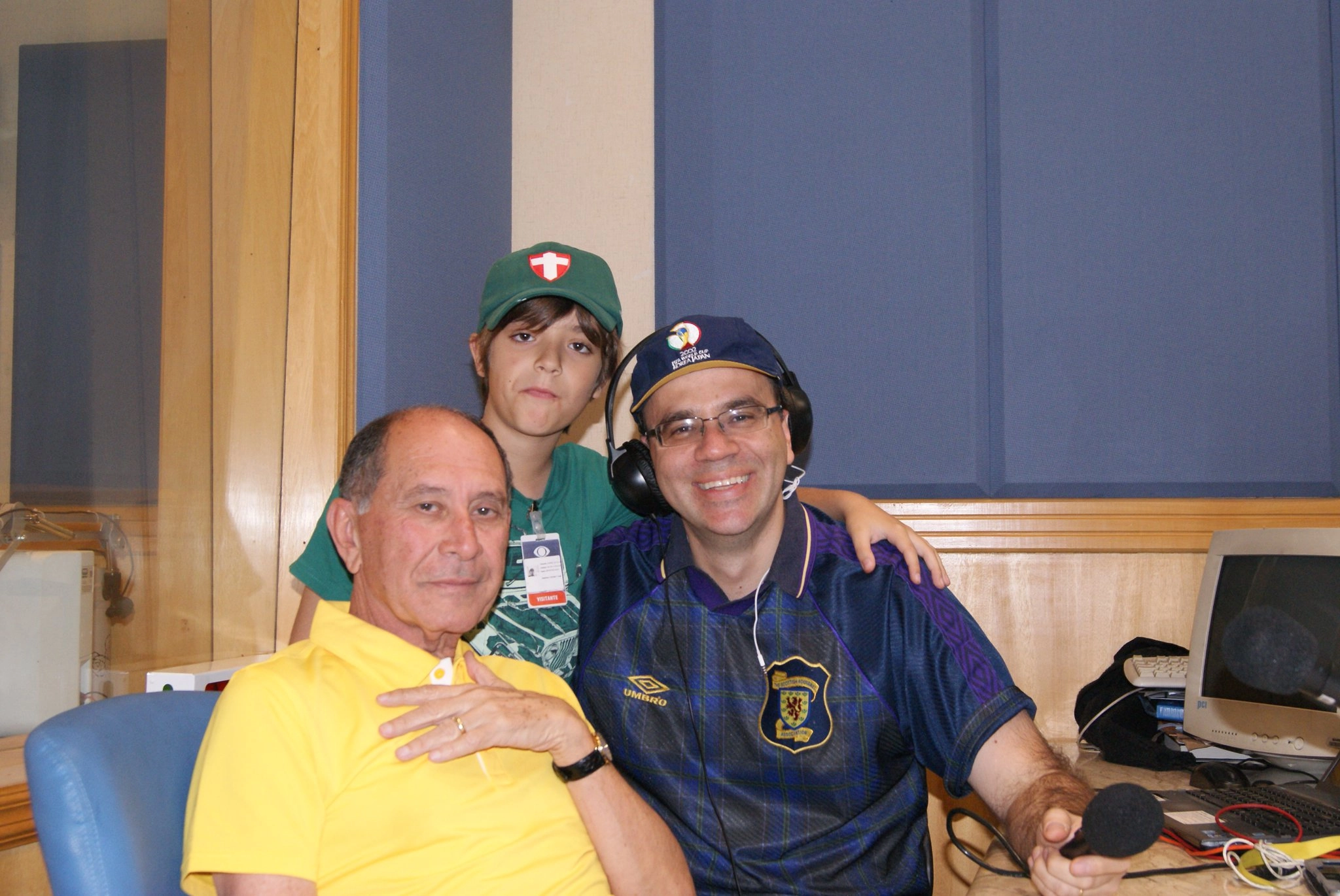 Silvério, Gabriel e Mauro