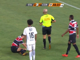 O Santa Cruz é uma `mãe` e reabilita o Corinthians no Brasileirão