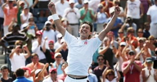 Nishikori bate Djokovic e será primeiro asiático a decidir um Grand Slam
