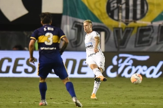 Jobson se lesionou em treinamento no CT Rei Pelé. Foto: Ivan Storti/Santos FC