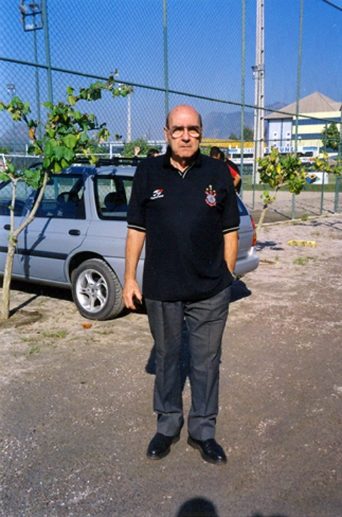 Travaglini em seus tempos de supervirsor de Futebol do Corinthians.

