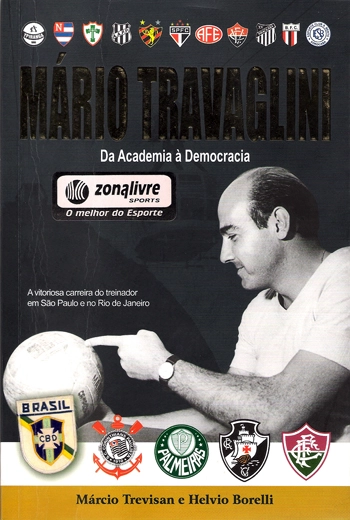 Capa do livro biografia de Mário Travaglini.

