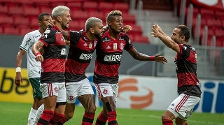 Rubro-Negro tem um jogo a menos que rivais na luta pelo título. Foto: Divulgação/Flamengo