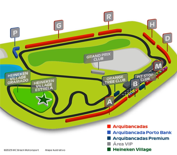 ETAPA 9 - ARQUIBANCADA A SÁBADO (18/11) - Porsche Cup Brasil