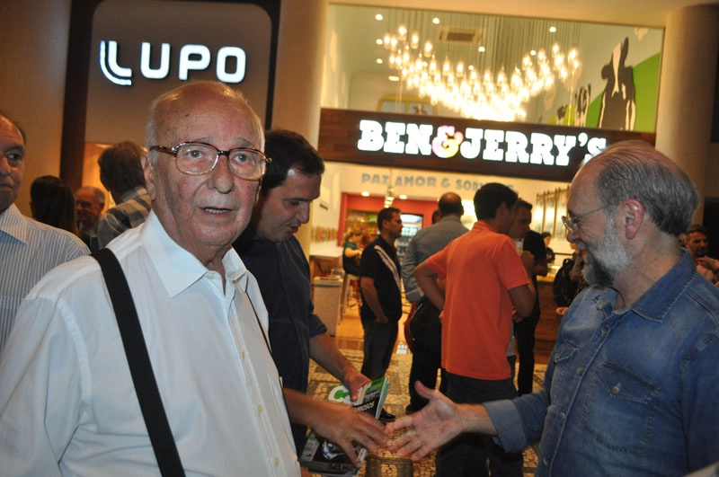 Bird Clemente e Paulo Soláriz na 7ª edição do Velocult, em 30 de março de 2016, no Conjunto Nacional, em São Paulo. Foto: Marcos Júnior Micheletti/Portal TT 