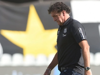 Cuca tem vínculo com o Peixe até o final de fevereiro. Foto: Ivan Storti/Santos FC