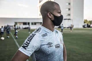 Camisa 7 do Peixe está fora da final da Libertadores por conta de lesão. Foto: Ivan Storti/Santos FC