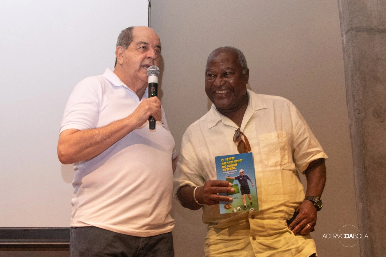 Em 12 de fevereiro de 2022, no Museu do Futebol, dia do lançamento de seu livro 