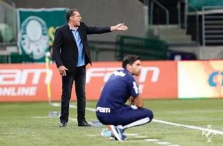 Cruzmaltino empatou contra o Palmeiras nesta semana.. Foto: Rafael Ribeiro/Vasco