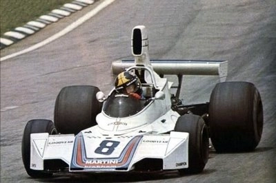 Com esta Brabham BT-44 B, Pace conseguiu sua única vitória na Fórmula 1, no Grande Prêmio do Brasil de 1975