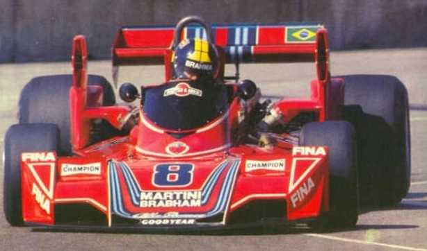 Em 1977, Pace tinha um dos carros mais lindos da Fórmula 1, a Brabham BT 45-Alfa-Romeo de 12 cilindros