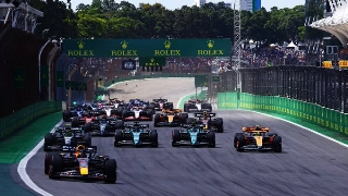 Em Interlagos, mais uma atuação impecável do tricampeão. Foto: Oracle Red Bull Racing