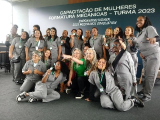 Próximo passo das mulheres que fizeram o curso é a inserção no mercado de trabalho. Foto: Marcos Júnior Micheletti/Portal Terceiro Tempo  