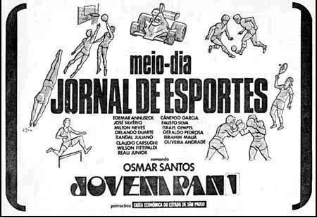 O Jornal de Esportes está no ar até hoje