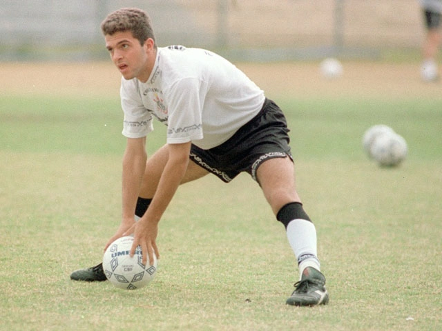 Começando no Corinthians, em 1993. Foto:iG/Gazeta Press