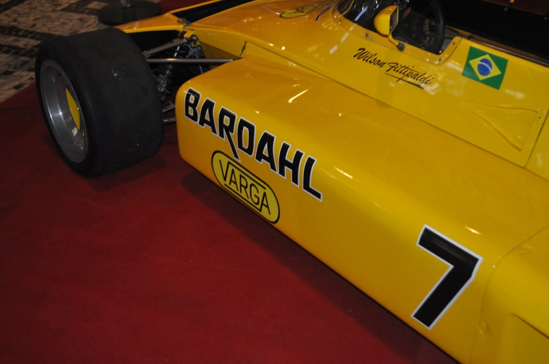 Brabham BT38 de F2 utilizada por Wilsinho Fittipaldi na temporada de 1972, exposta na 7ª edição do Velocult, entre 13 de março e 2 de abril no saguão do Conjunto Nacional, em São Paulo. Foto: Marcos Júnior Micheletti/Portal TT 